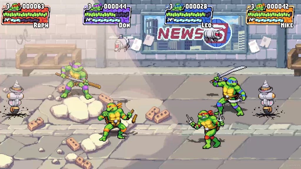 Télécharger Teenage Mutant Ninja Turtles Shredder's Revenge Pc