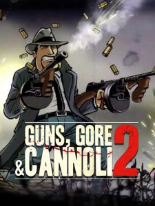 Jaquette Guns Gore and Cannoli 2 pc