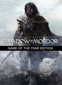 Jaquette Middle Earth Shadow of Mordor pc