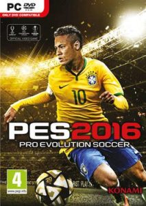 Jaquette Pro Evolution Soccer 2016 pc