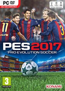 Jaquette Pro Evolution Soccer 2017 pc